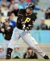 Pirates' Iwamura 1-for-4 against Dodgers