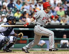 L.A. Angels' Matsui 1-for-4 against Detroit Tigers