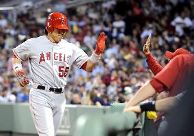 Angels' Matsui 1-for-4 against Red Sox
