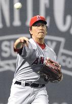 Angels' Matsui 1-for-4 against Red Sox