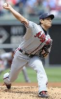 Braves' Kawakami suffers season's 6th loss against Phillies