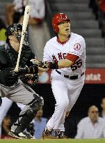 Matsui homers in Angels' win over Athletics