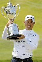 Taniguchi wins Japan PGA C'ship for 3rd major title