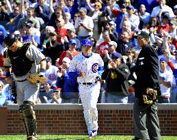 Cubs' Fukudome 1-5 against Pirates