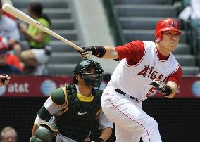 Matsui 1-for-3 in Angels' 4-0 win over Athletics