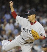 Matsuzaka allows 9 hits, 7 runs to Yankees