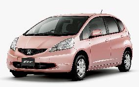 Honda Fit subcompact with UV protection windshield