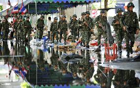 Thailand begins to count damage after troops smash protests