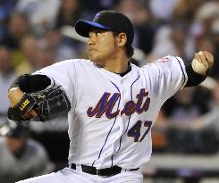 Takahashi blanks Yankees for 6 innings in Mets' loss