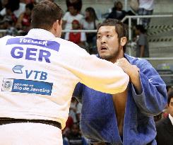 Japan's Takahashi wins men's over 100kg-class at Grand Slam judo