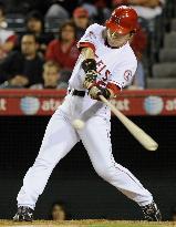 L.A. Angels' Matsui 1-for-3 against Toronto Blue Jays
