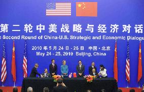 U.S., China end Strategic and Economic Dialogue