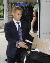 Japan soccer team in Switzerland