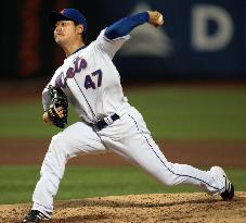 N.Y. Mets' Takahashi earns 4th win against Philadelphia Phillies