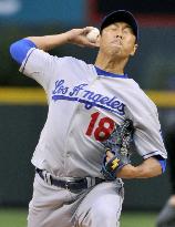 Dodgers' Kuroda incurs 3rd loss