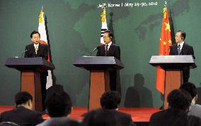 China-Japan-S. Korea summit in Jeju