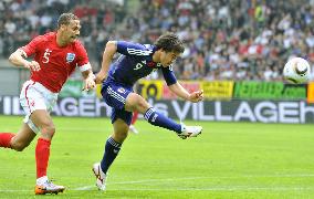 Japan, England in World Cup warm-up match