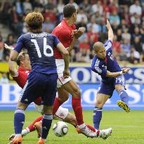 Own goals sink Japan in World Cup warm-up vs England