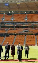 World Cup stadium opens in Johannesburg