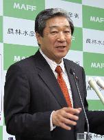 Farm minister Akamatsu not to seek reappointment