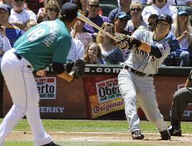 Matsui hitless against Mariners