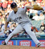 Red Sox's Matsuzaka earns 150th win in combined career