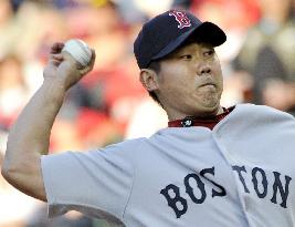 Red Sox's Matsuzaka earns 150th win in combined career