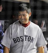 Red Sox's Matsuzaka earns 150th win in combined career