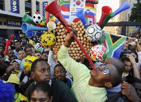 S. Africa on eve of World Cup