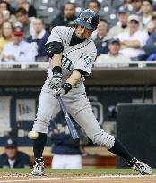 Seattle Mariners Ichiro 1-for-5 against San Diego Padres