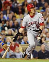 L.A. Angels Matsui 1-for-4 against L.A. Dodgers