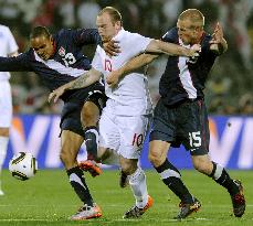 England, U.S. end in 1-1 tie in World Cup Group C match