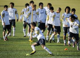 Japan hoping S. Korea's success rubs off on day of reckoning