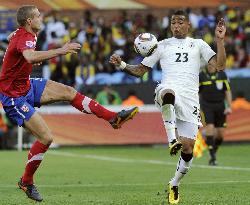 Ghana beat Serbia 1-0 in World Cup Group D match