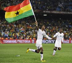 Ghana beat Serbia 1-0 in World Cup Group D match