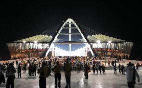 Germany-Australia match at Durban Stadium