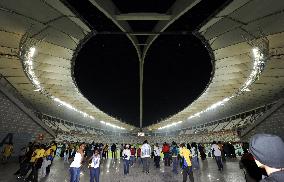 Germany-Australia match at Durban Stadium