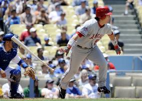 L.A. Angels' Matsui 3-for-4 against L.A. Dodgers