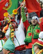 Ivory Coast, Portugal at 0-0 in soccer World Cup