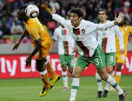 Ivory Coast, Portugal draw 0-0 in World Cup Group G match
