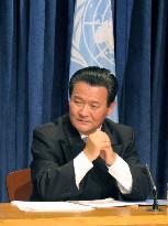 N. Korea envoy warns of U.N. move