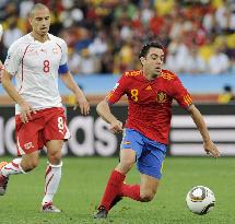 Spain take on Switzerland in World Cup Group H
