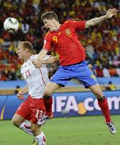 Switzerland in stunning victory over Spain