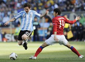 Argentina take on S. Korea in World Cup Group B