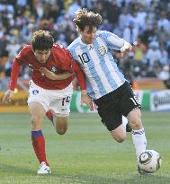 Argentina beat S. Korea at World Cup