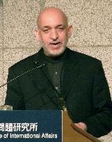 Karzai urges Japanese firms to explore for Afghan minerals