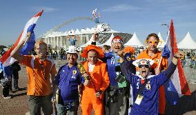 Japan vs Netherlands in World Cup Group E match