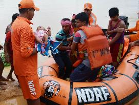 INDIA-AGARTALA-FLOOD