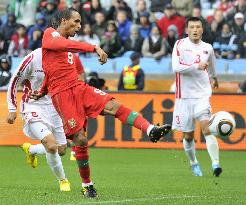 Portugal thrash N. Korea 7-0 in World Cup Group G