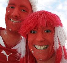 Supporters in World Cup matches